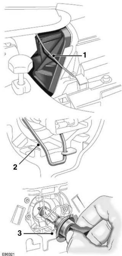 JAGUAR XJ (2000) - Low beam (outer) headlamps - 1