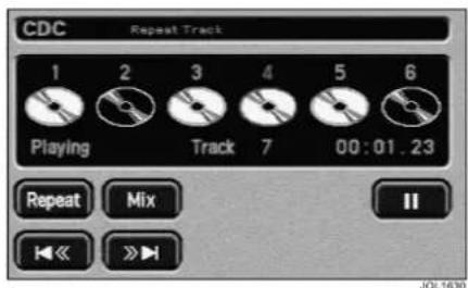 JAGUAR XJ (2000) - CD changer mode - 1