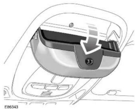 JAGUAR XJ (2000) - SUNGLASSES STOWAGE - 1