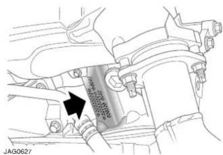 JAGUAR XJ (2000) - Engine number - 1