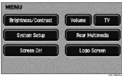 JAGUAR XJ (2000) - SWITCHING ON THE TV - 1