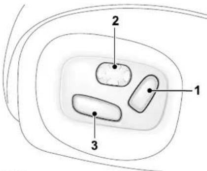 JAGUAR XJ (2000) - Rear head restraint adjustment - 1