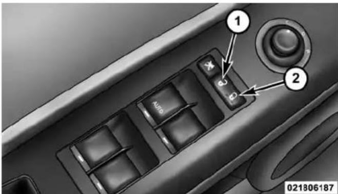 JEEP Compass (2014) - Power Door Locks - 1