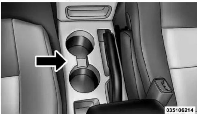 JEEP Compass (2014) - CUPHOLDERS - 1