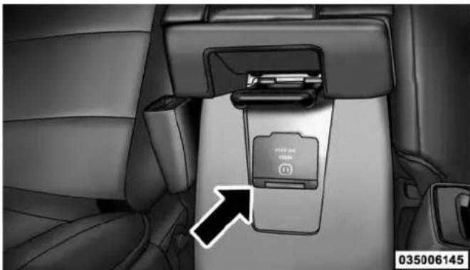 JEEP Compass (2014) - POWER INVERTER — IF EQUIPPED - 1