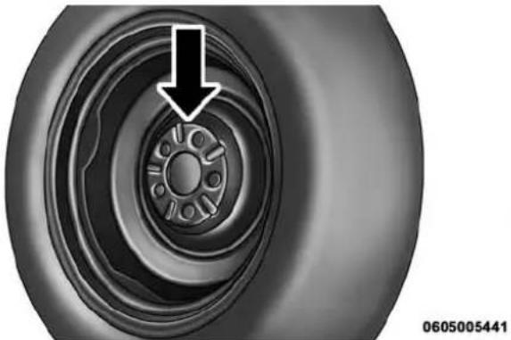 JEEP Compass (2014) - WHEEL AND TIRE TORQUE SPECIFICATIONS - 1