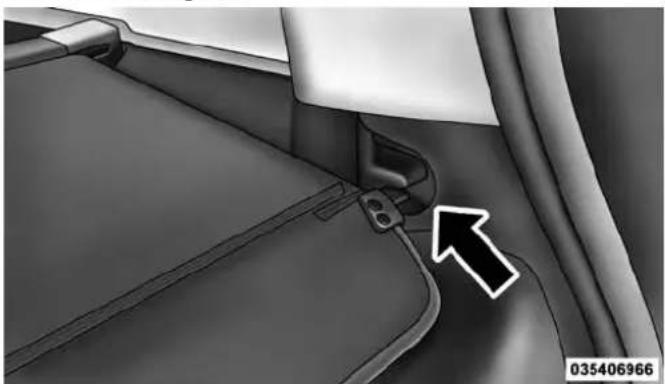 JEEP Compass (2014) - Cargo Cover - 2
