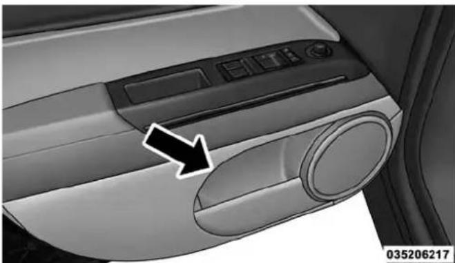 JEEP Compass (2014) - Door Storage - 1