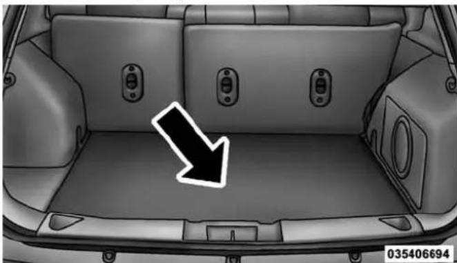 JEEP Compass (2014) - Removable Load Floor - 1