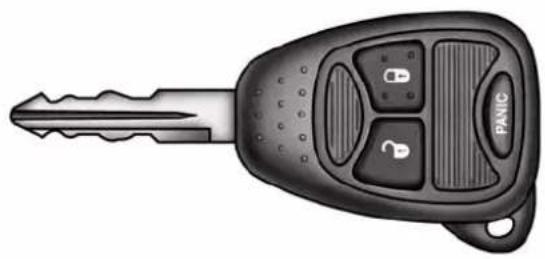 JEEP Compass (2013) - THINGS TO KNOW BEFORE STARTING YOUR VEHICLE REMOTE KEYLESS ENTRY (RKE) — IF EQUIPPED - 1