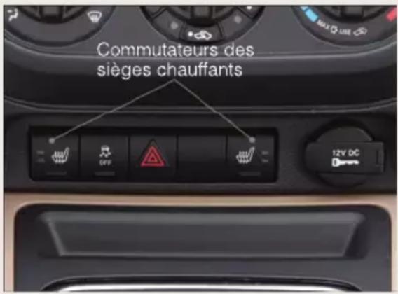 JEEP Compass (2012) - SIÈGESCHAUFFANTS - 1