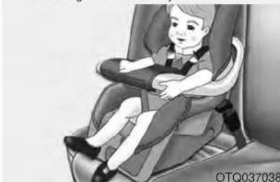 KIA Forte5 (2014) - Using a child restraint system - 2