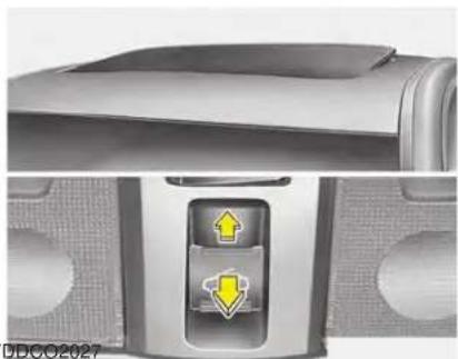 KIA Forte5 (2014) - To close the sunroof automatically: - 2