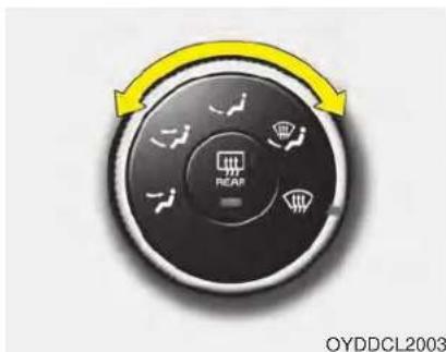 KIA Forte5 (2014) - Mode selection - 1