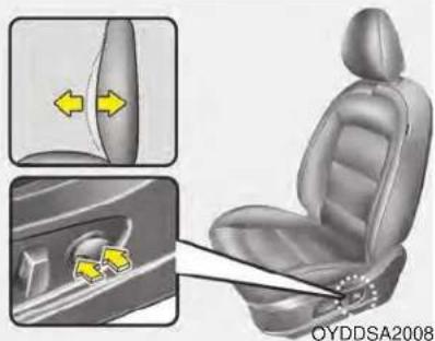 KIA Forte5 (2014) - Lumbar support (for driver's seat) - 1