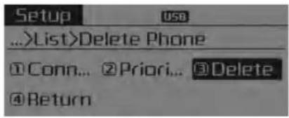 KIA Forte5 (2014) - Deleting a Device - 2