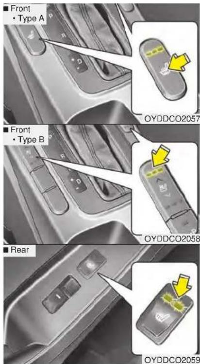 KIA Forte5 (2014) - CAUTION - Vanity mirror lamp - 1