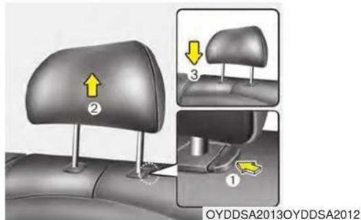 KIA Forte5 (2014) - WARNING - Seatback pocket - 3