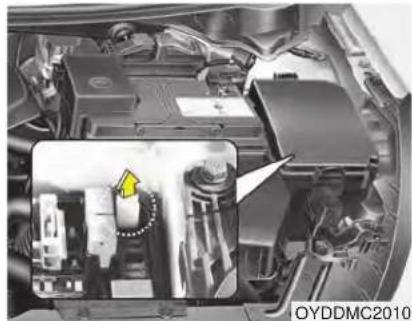 KIA Forte5 (2014) - Instrument panel fuse replacement - 2