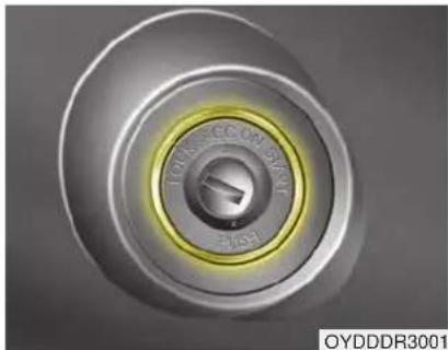 KIA Forte5 (2014) - Illuminated ignition switch (if equipped) - 1