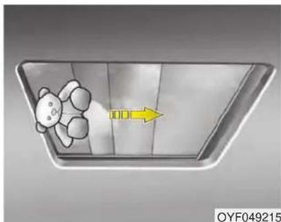 KIA Forte5 (2014) - To close the sunroof automatically: - 1