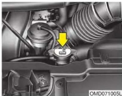 KIA Forte5 (2014) - Recommended engine coolant - 1