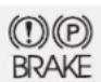 KIA Forte5 (2014) - Parking Brake & Brake Fluid Warning Light - 1