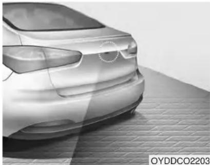 KIA Forte5 (2014) - REARVIEW CAMERA (IF EQUIPPED) - 1