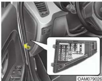 KIA Soul (2013) - - Couvercles de boîtier de fusibles - 2