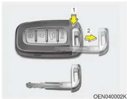 KIA Soul (2013) - MISE EN GARDE - Smart Key - 1