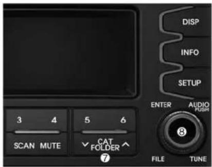 KIA Soul (2013) - Bouton INFO - 1