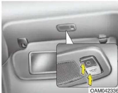KIA Soul (2013) - Éclairage de la boîte à gants (si équipé) - 1