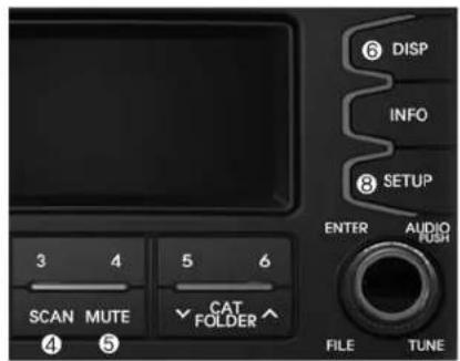KIA Soul (2013) - Bouton MUTE - 1
