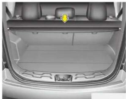 KIA Soul (2013) - AVERTISSEMENT -Filet à bagages - 1
