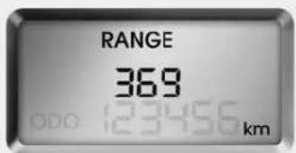 KIA Soul (2013) - Totalisateur partiel (km) - 1