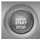 KIA Soul (2013) - Positions du bouton de DÉMARRAGE/ARRÊT DU MOTEUR - 1