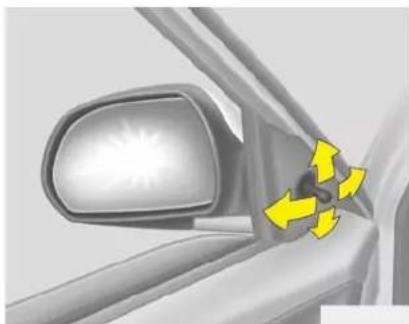 KIA Soul (2012) - WARNING - Mirror adjustment - 1