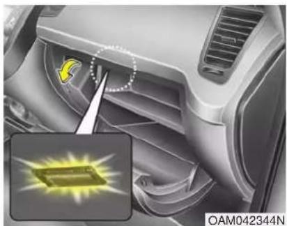 KIA Soul (2012) - Luggage room lamp - 1