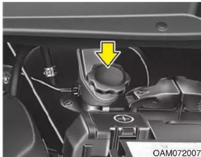 KIA Soul (2012) - BRAKE/CLUTCH (IF EQUIPPED) FLUID - 1