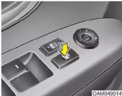 KIA Soul (2012) - Auto down window (Driver's window) - 1