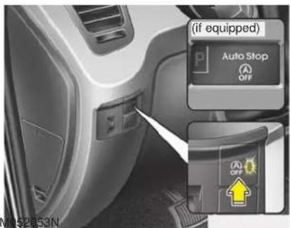 KIA Soul (2012) - Condition of ISG system operation - 2