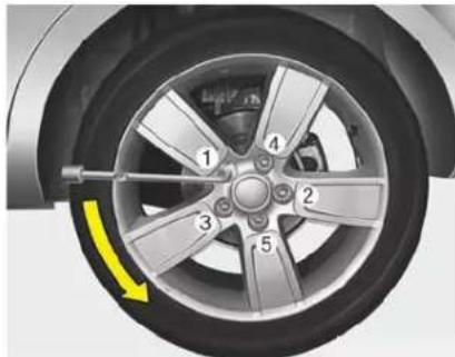 KIA Soul (2012) - Changing tires - 2