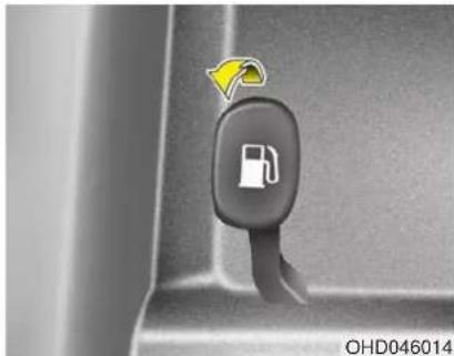 KIA Soul (2012) - FUEL FILLER DOOR - 1