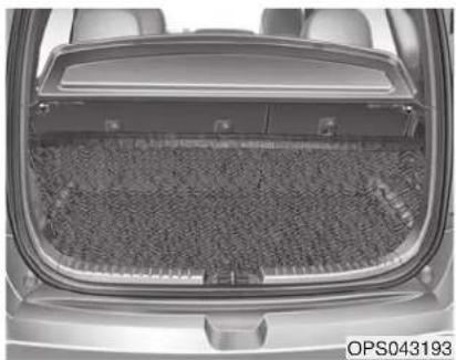 KIA Soul (2014) - Filet à bagages (crochets) (si équipé) - 1