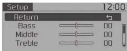 KIA Soul (2014) - RÉGLAGES SONORES - 2