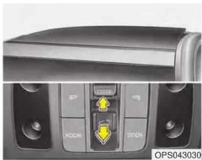 KIA Soul (2014) - Inclinaison du toit ouvrant - 1