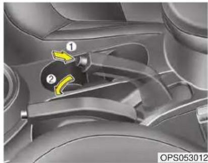 KIA Soul (2014) - Désengager le frein de stationnement - 1