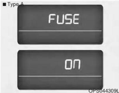 KIA Soul (2014) - Actionner le « COMMUTATEUR À FUSIBLE » (si équipé) - 1