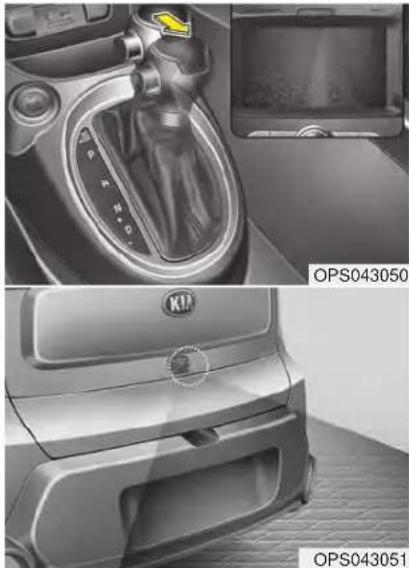 KIA Soul (2014) - CAMÉRA DE RÉTROVISION (SI ÉQUIPÉ) - 1