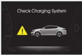 KIA Optima Hybrid (2012) - AVERTISSEMENT - 1
